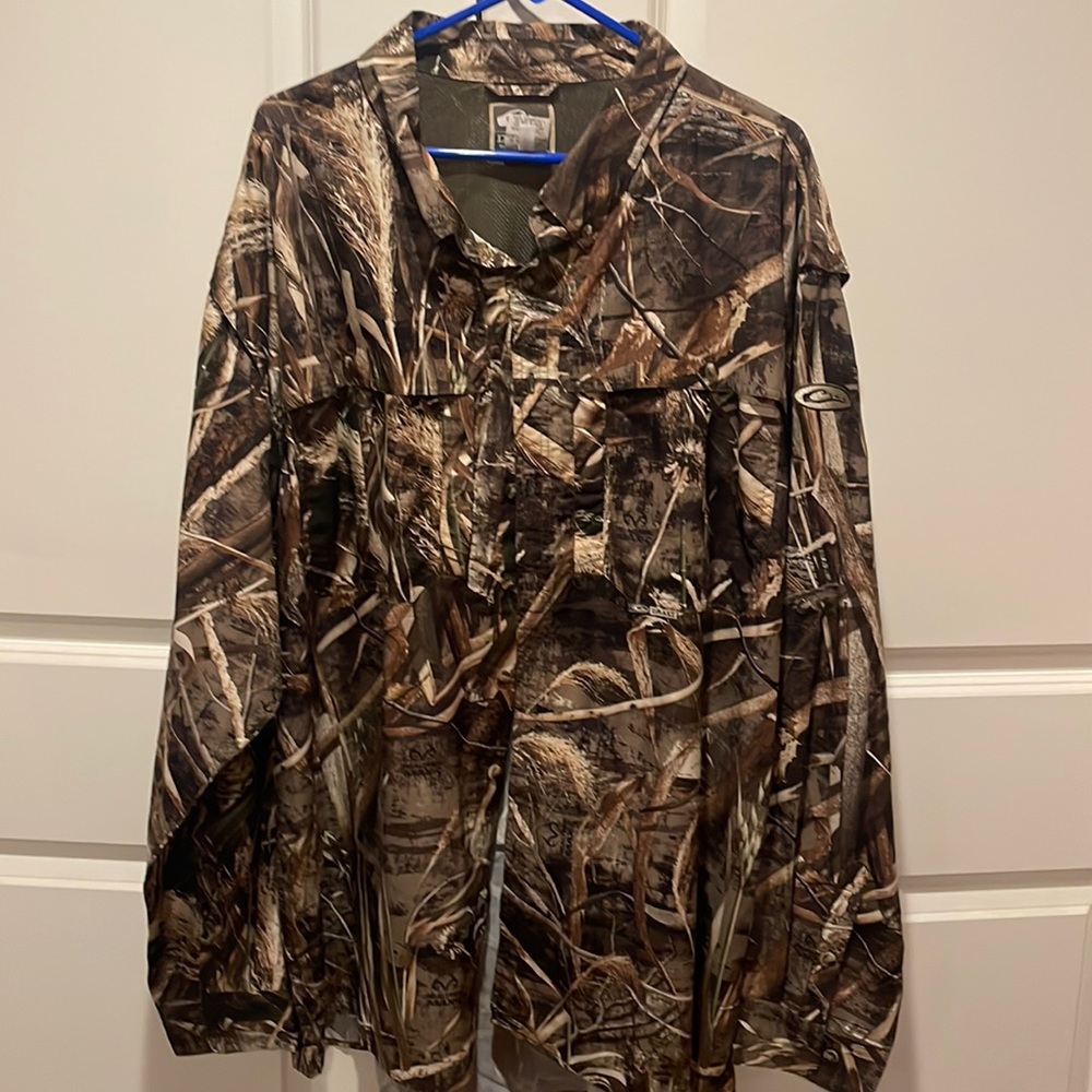 Drake mens button down shirt